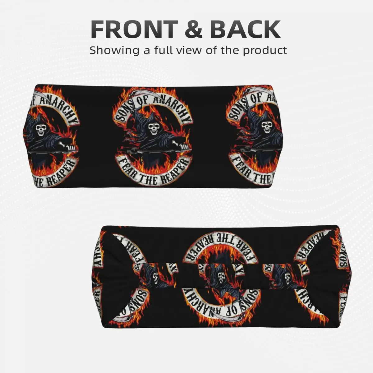 عصابة رأس رياضية مخصصة لأبناء الفوضى لليوجا، عصابة رأس سريعة الجفاف للرجال والنساء #2