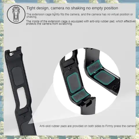 Nytt - För Insta360 One RS 1-tums aluminiumbur med vertikal ram, multifunktionell fall- och kollisionssäker metallram 10 best sales Insta360 One RS 1 tum - №10