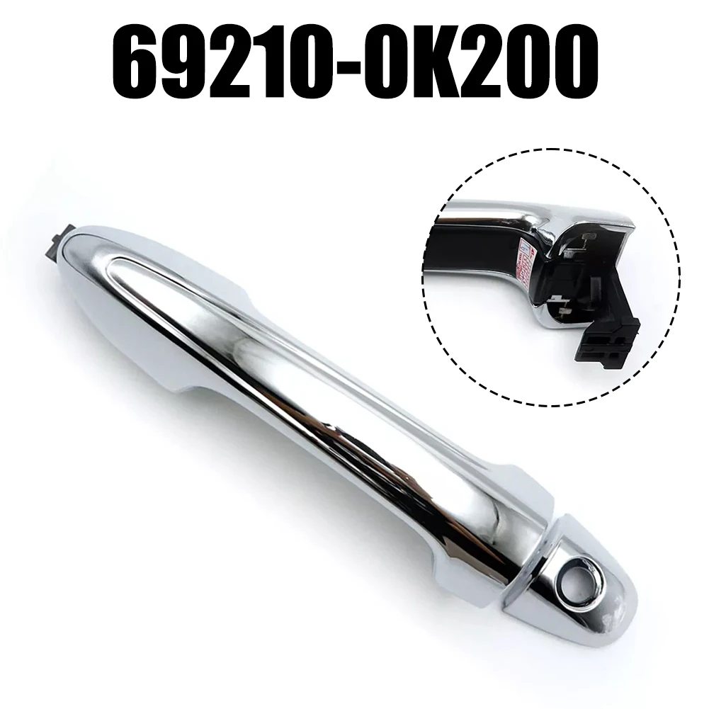 Hilux Revo Handle Door Handle With Hole ABS Material Anti-corrosion High-quality Materials Non-deformation Car Door Handle