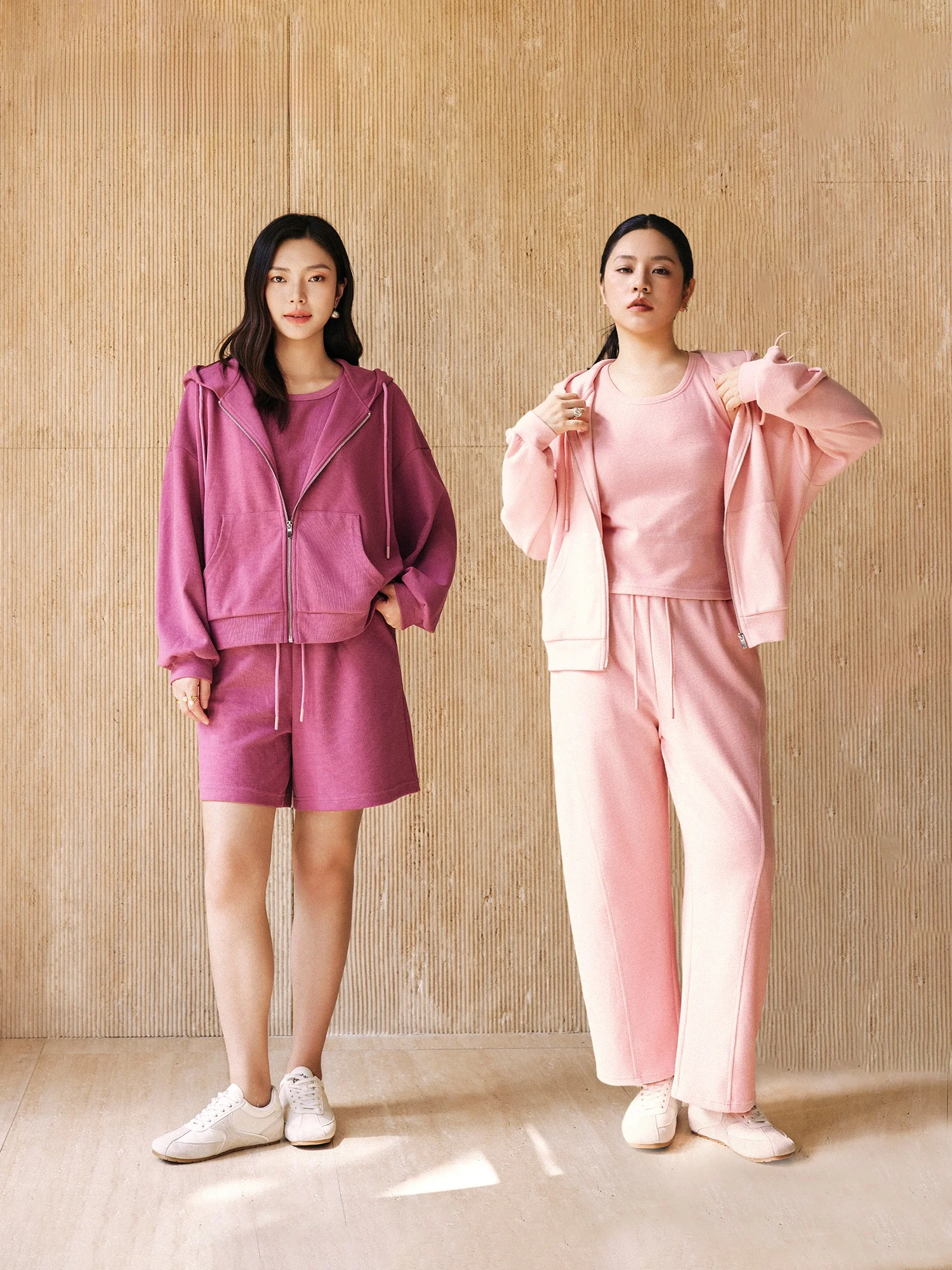 

Plusmall вязаная толстовка с капюшоном, жилет, повседневные брюки, модный комплект, женская осенняя коллекция, удобный дышащий комплект из четырех предметов...