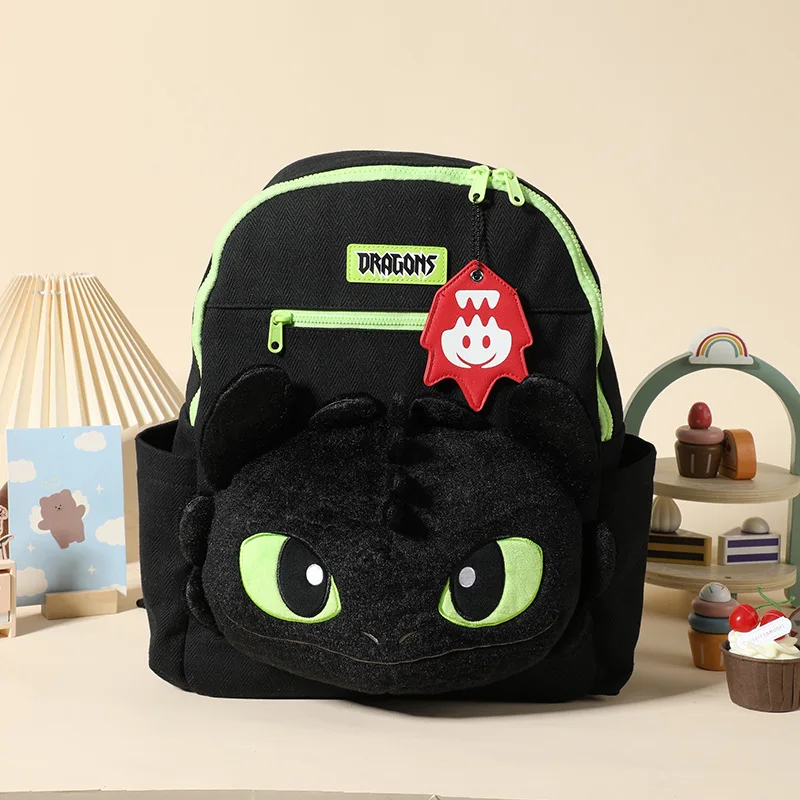 

Potdemiel Genuine How To Train Your Dragon Toothless Plush Doll Backpack Night Fury Large Capacity Backpack Doll Girls Gift