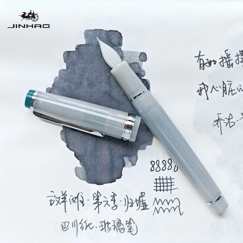 JINHAO 82 Glass Dip Pen Handcrafted Finely Ground  for Calligraphy Smooth Writing Stationery School Office Art Supplies view 2