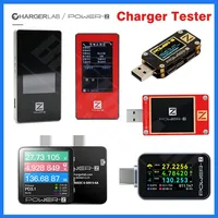 POWER-Z KM003C KT002 USB-C PD Tester Voltmeter USB PD3.1 Protocol 48V Range Dual Type-C Tester Charger Voltage Current Detector