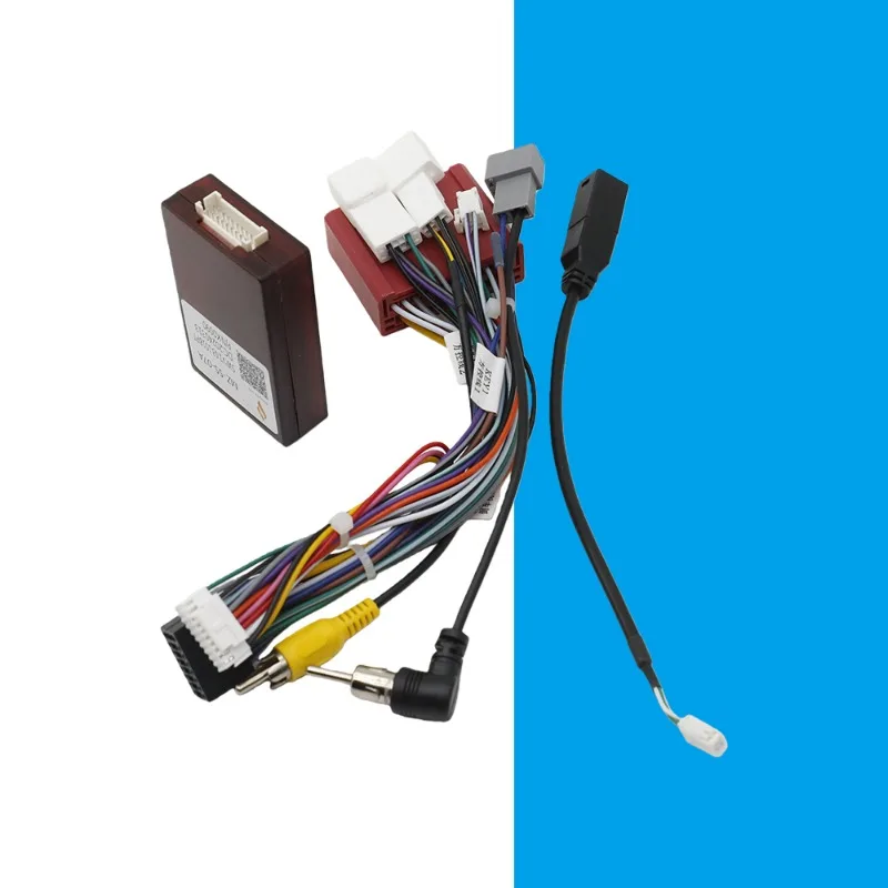For Mazda CX5 CX-5 CX 5 2012 - 2015 Android Car Radio Canbus Box Decoder Wiring Harness Adapter Power Cable MZ-SS-07A