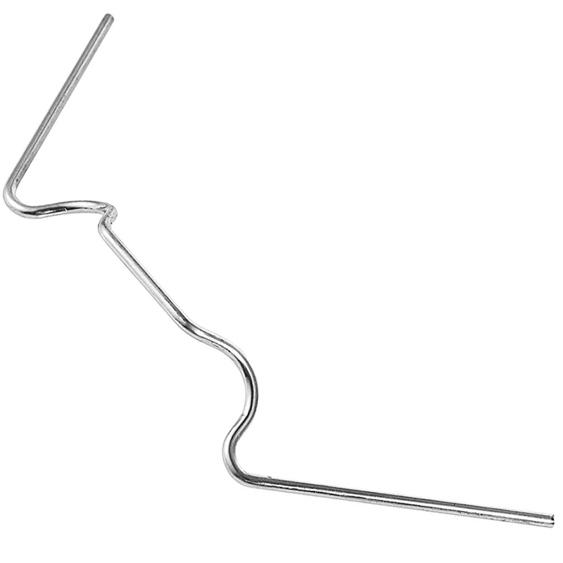 Estufa de aço inoxidável W Clips, Spring Wire, Glazing Glass Frame, Fixação Clamp, 300Pcs