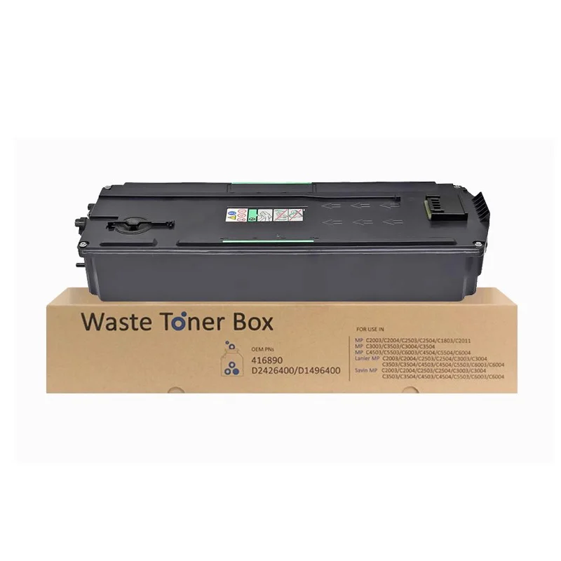 

D2426400 416890 D1496400 Waste Toner Box For Ricoh MPC2503 2504 3503 4503 5503 2011 2003 2004 6003 4504 3004 3504 6003 6004 2500