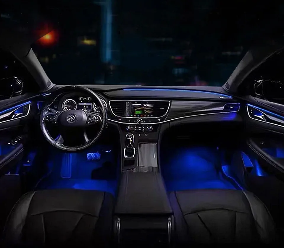 For Porsche Panamera Cayenne Macan Wholesale New Arrivals Car RGB Chasing Interior Ambient Lights Upgrade Kit