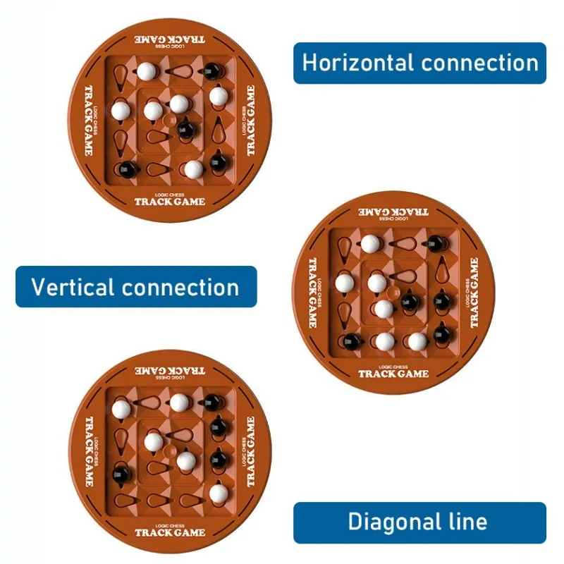 Orbit Logic Board Othello Chess Board Game Parent-child Interactive Educational Toy Two-player Battle Strategy Family Party Game