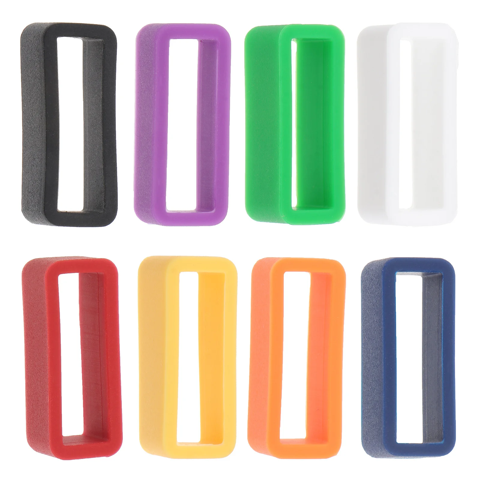 8Pcs Silicone Watchband 12Mm Watch Strap Loop Protector Strong Retention Ring Easy Install Replacement Parts for Broken Bands