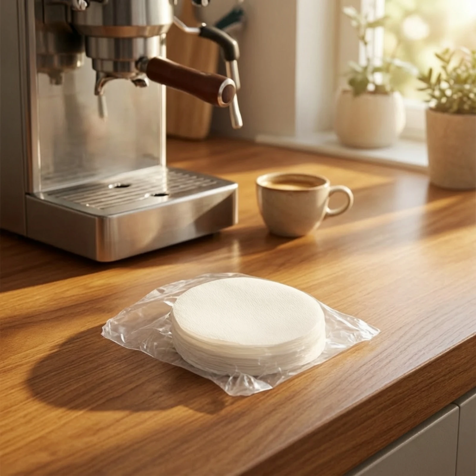 Portafilter Paper Screen Reduces Uneven Extraction Espresso Screen Paper Improves Extraction Keeps Group Head Clean for Baristas