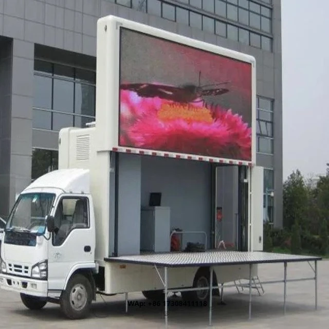 Wholesale high-quality P5 IP65 SDK LED car and truck advertising display, mobile outdoor LED screen