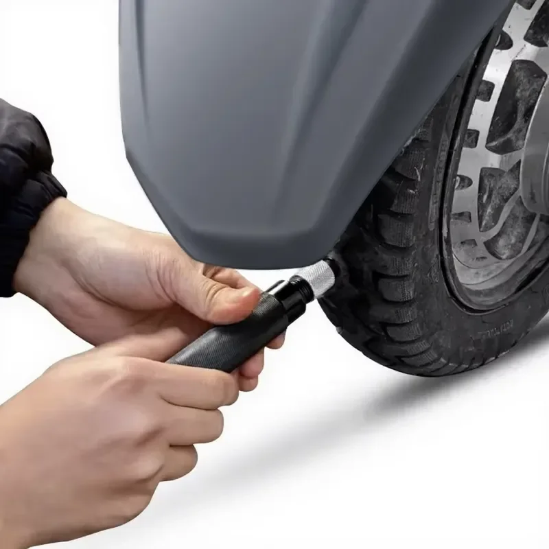 2026 Professional Tubeless Tire Repair Kit with Mushroom Plug Universal Emergency Tool Set Fast Emergency
