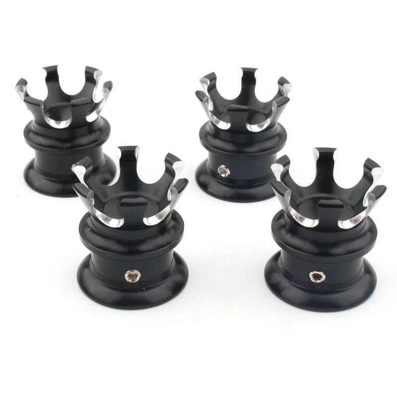 4PCS/Set Motorcycle Head Bolt Topper Cover Cap Engine Cover Trim For Sportster XL883 XL1200