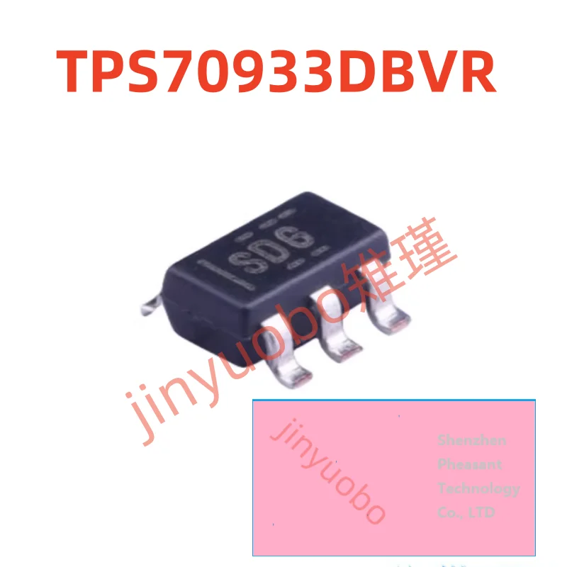 TPS70933DBVR SOT23-5 SDG 3.3V 150mA Low Dropout Linear Regulator Chip Chipset