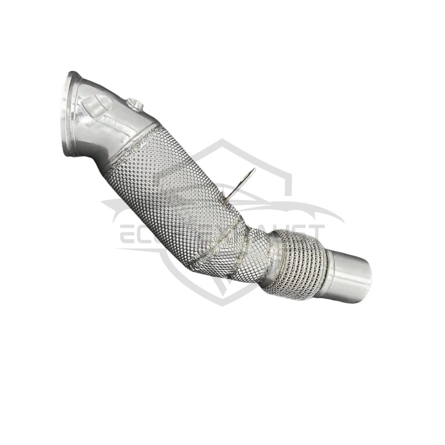 Спортивная водосточная труба с теплозащитным экраном для BMW B48 G20 G21 G30 325i 328i 330i Агрессивный звук выхлопной системы с высоким расходом Простая установка