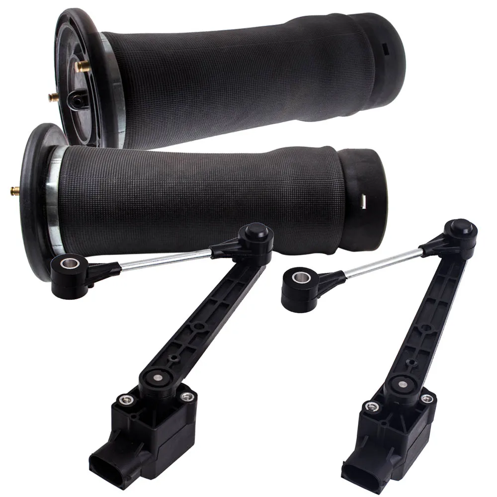 Air Spring Suspension Bag &Height Level Sensor For Land Rover Discovery 4.0L