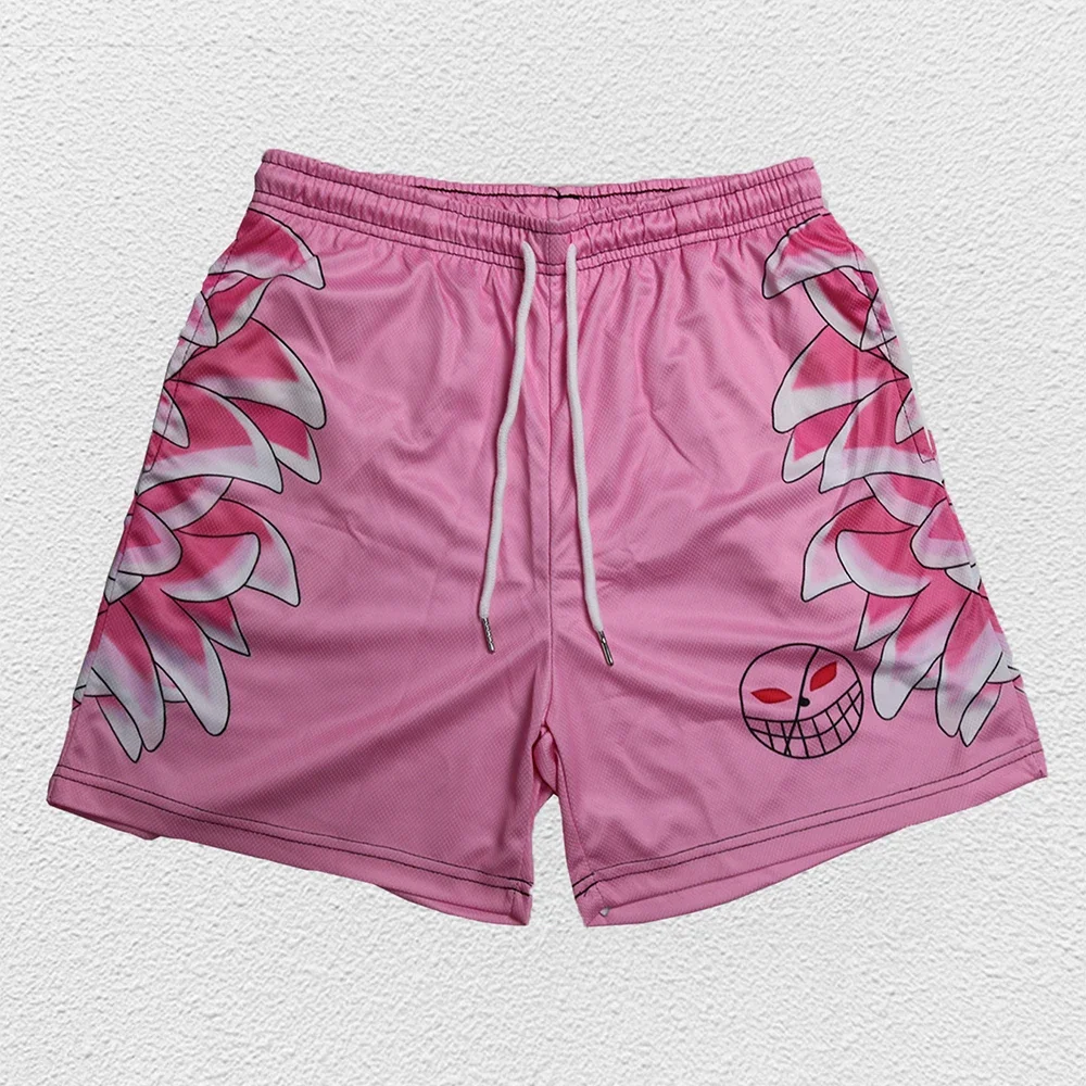 

Мужские шорты в стиле аниме с 3D принтом, свободные и удобные шорты для фитнеса для мужчин, сетчатые, быстросохнущие, для спортзала, дышащие, быстросохнущие