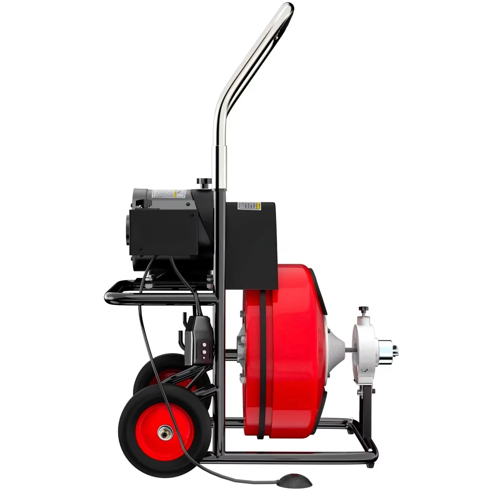 WeWork Drain Cleaning Machine With Cutter 50/75/100ft X 1/2 or 3/8 Inch Snake Pipe Drain Cleaning Machine Sewer view 4