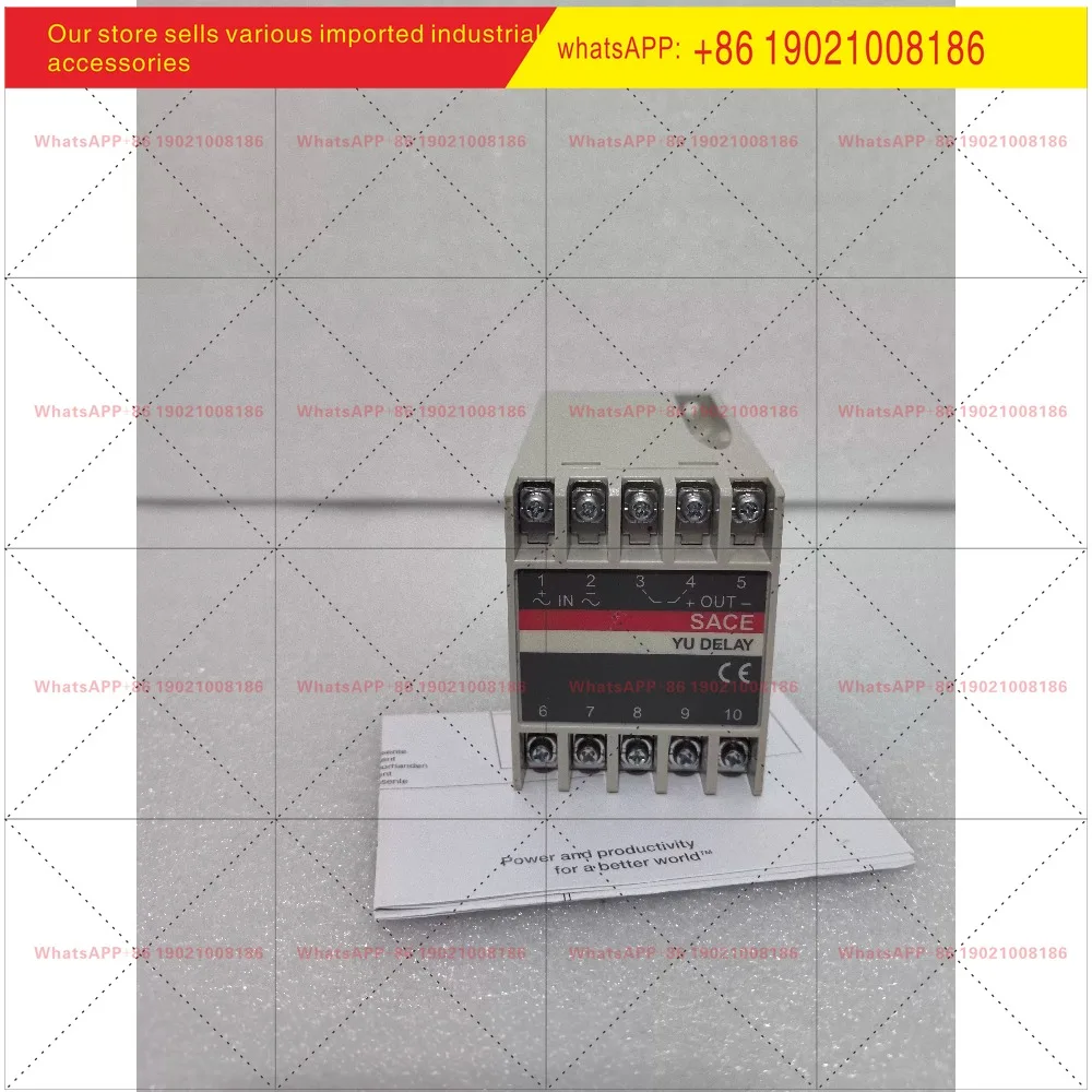 Retardador Electrónico de Baja Tensión YU DELAY, Disparador de Baja Tensión 1SDA038320R1Cod702209/805