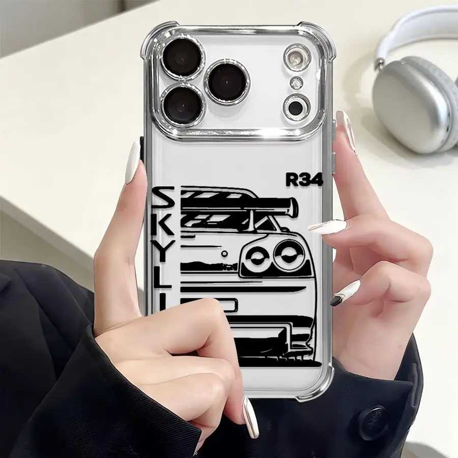 Dream Car JDM Cool Phone Cover Case for Apple iPhone 17 Pro Max Air 15 Pro 11 16e 14Pro 17e 13 14 16 12 Plus view 4
