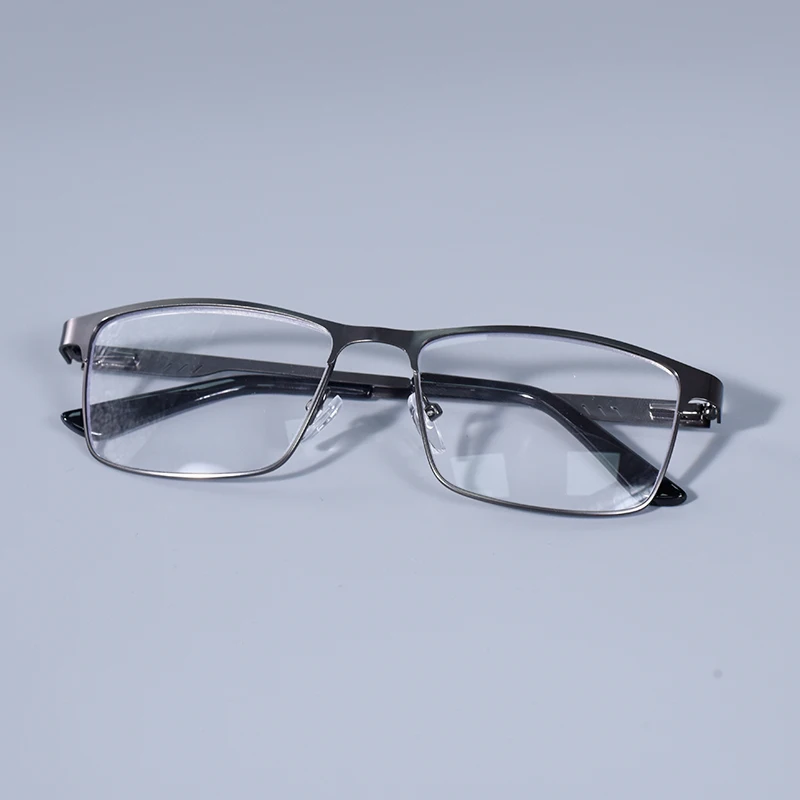 Mai Blume Vollformat Metall Lesebrille Für Männer Oversize Brillen Männer Platz Anti Blaues Licht Brillen + 75 + 125 + 175 – Detail 3