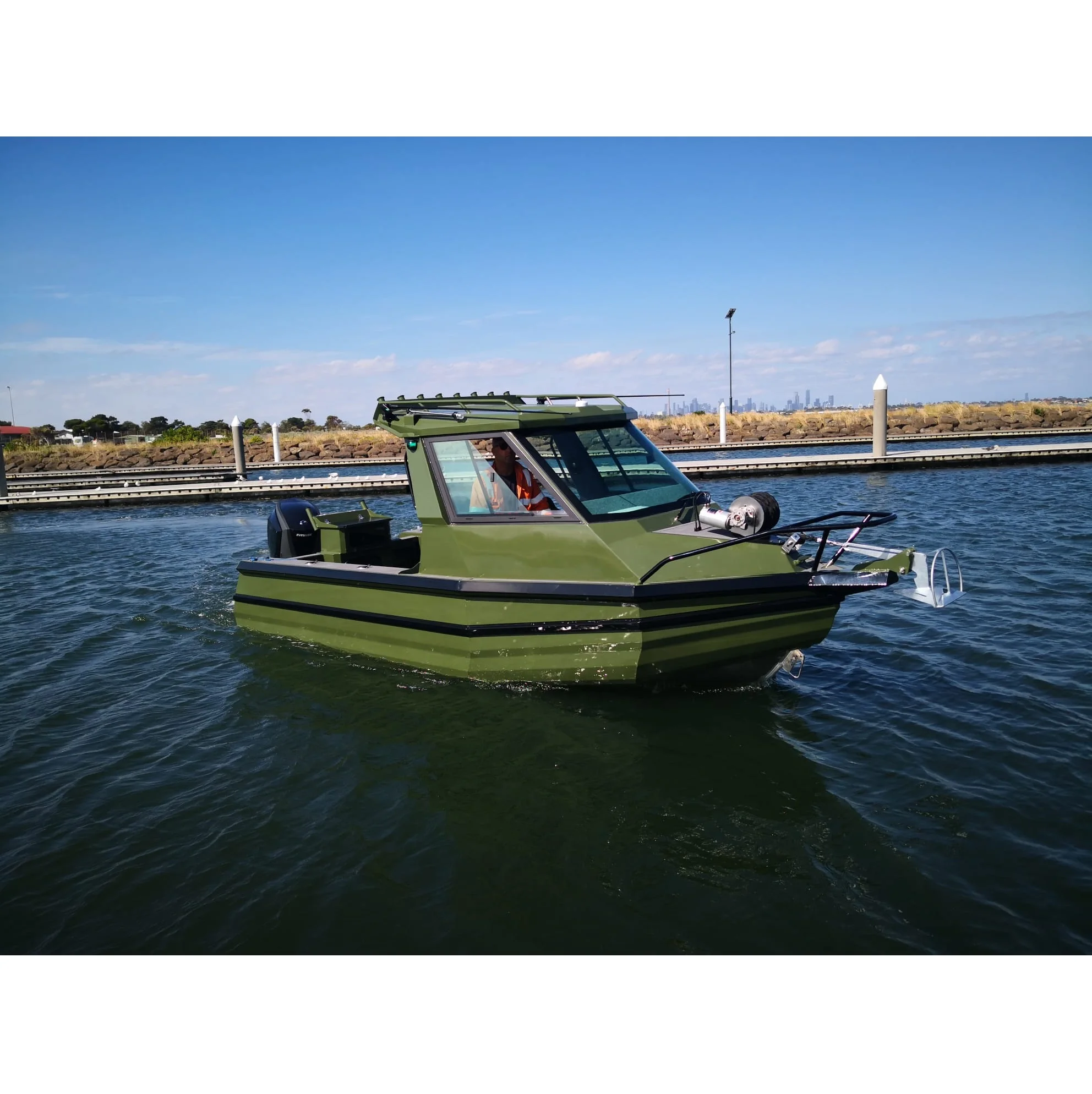 Sea King Australian Standard 6.2m/20ft Cabin Cruiser Boat Aluminum Fishing Factory China