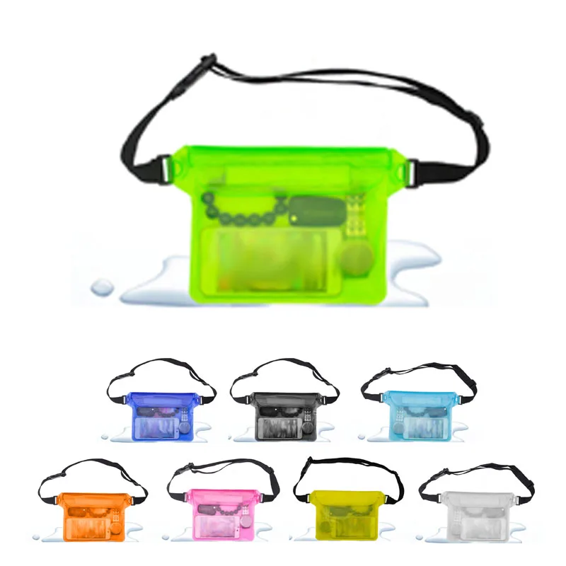 

Swimming Waterproof Bag Sealing Drift Diving Waist Pack Skiing Underwater Phone Case Cover Dry Shoulder Bag For Beach Boat Sport