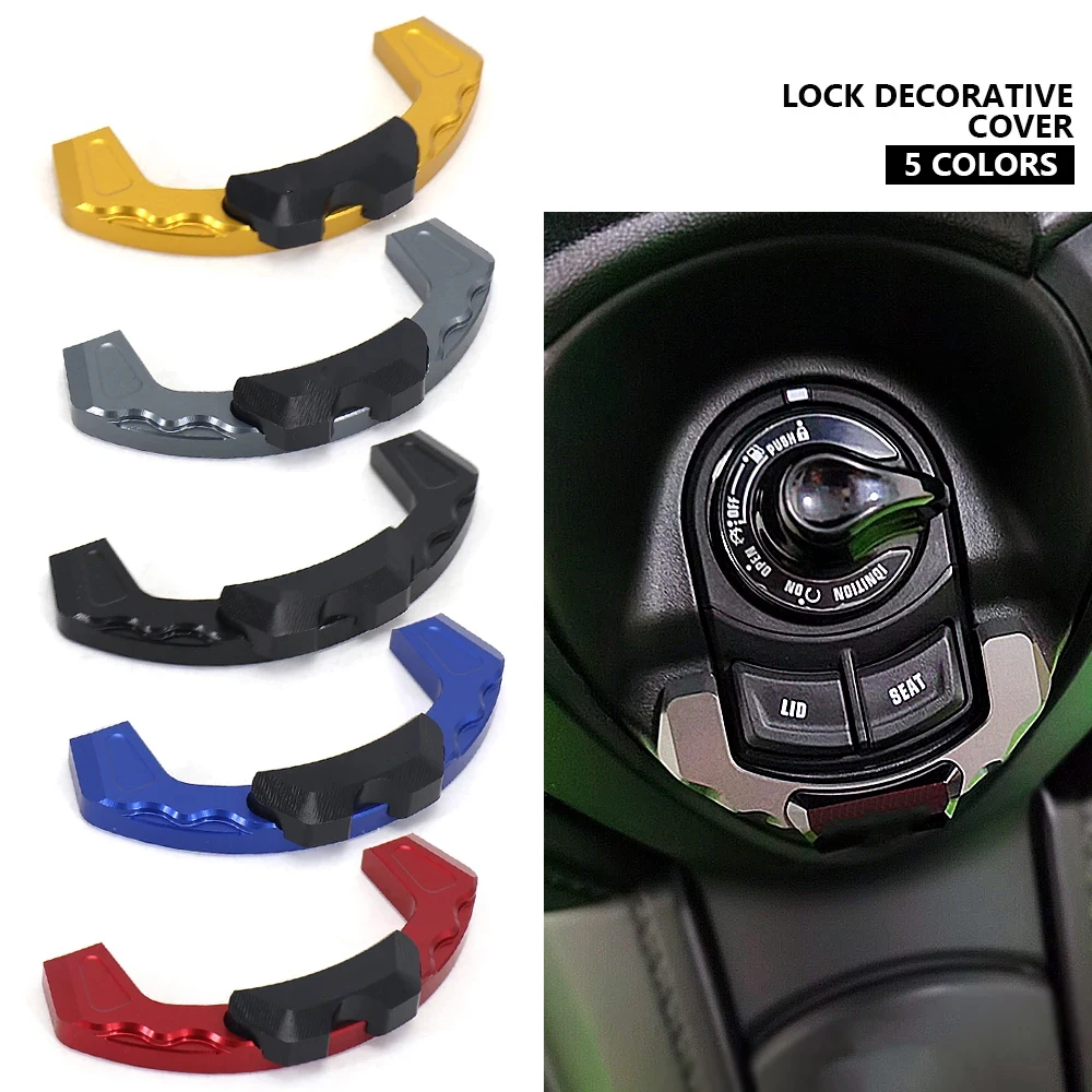 

Motorcycle Accessories Electric Door Lock Cover Ignition Key Cap For YAMAHA XMAX300 XMAX250 XMAX 300 X-MAX 250 125 400 XMAX125