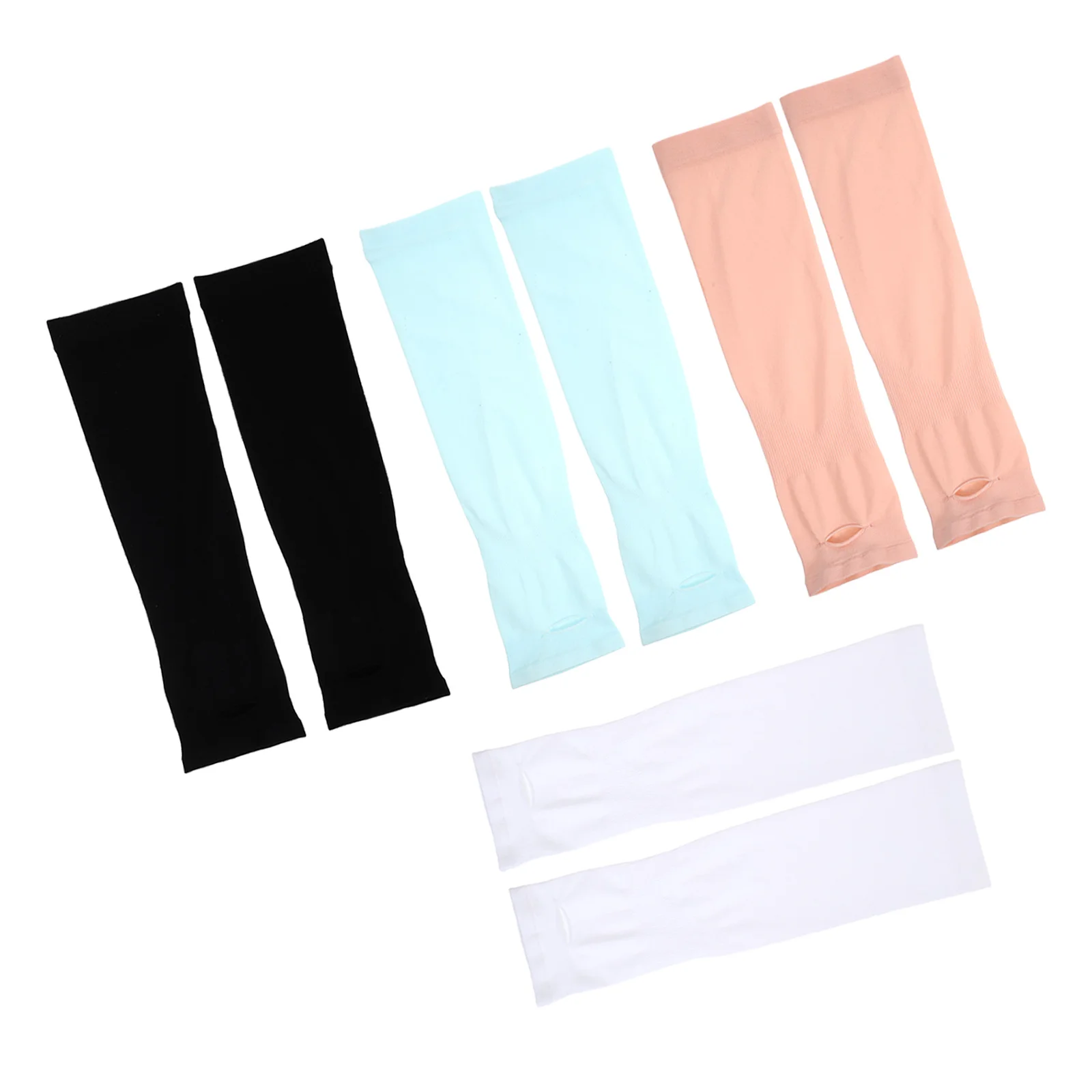 4 ペア日焼け防止アイススリーブ冷却アームカバー夏のアウトドアスポーツアームスリーブソフトで通気性のある