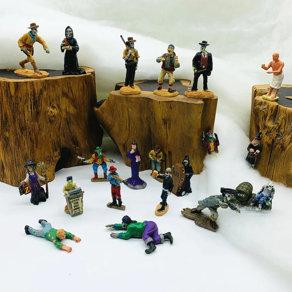Halloween and Christmas Etc. Sand Table Figurines and Miniatures, Handicraft Gifts, Desk Sculpture, Decoration Articles