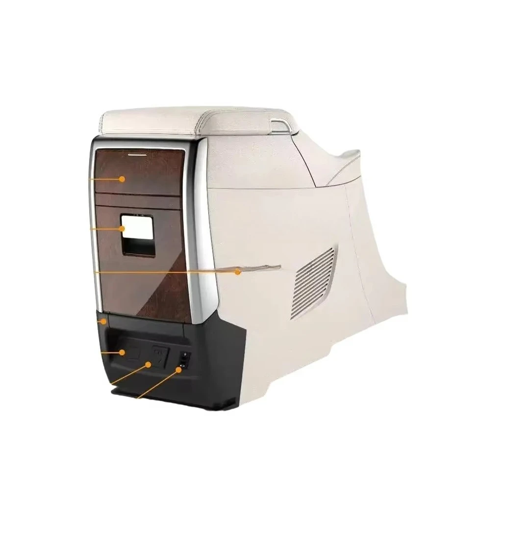 High Quality New Exterior for Vellfire 20 30 Series YO TA Car Abs PP Armrest Box Center Console Play and plug