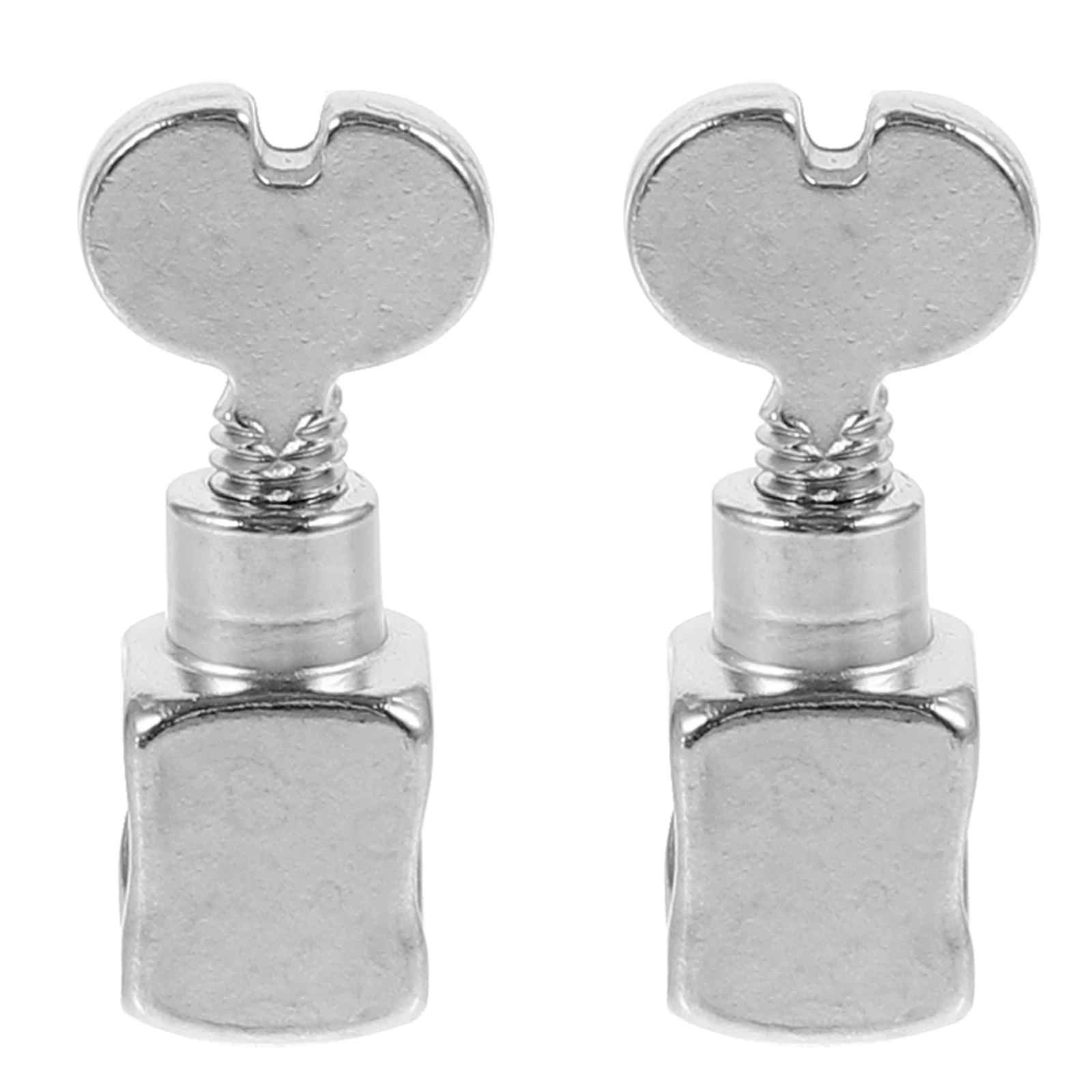 

2pcs Sewing Machine Needle Clamp Durable Metal Parts for Domestic Embroidery Silver Accessories Household Projects Tasks