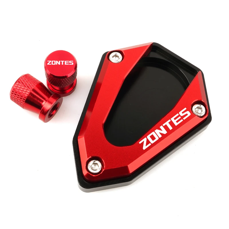 For ZONTES 350-E 350-D 350-K 350-M 350D 350E 350M 350K Motorcycle Accessories Kickstand Side Stand Foot Enlarge Extension Pedal