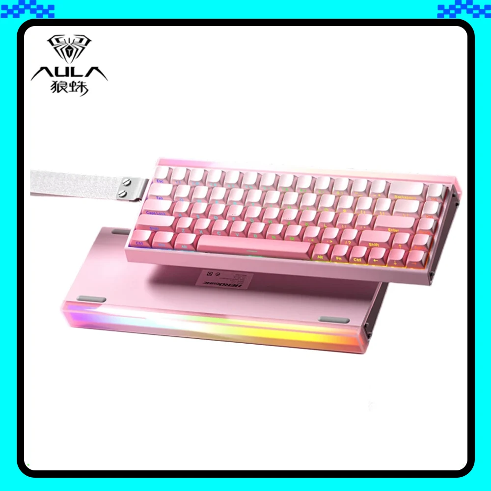 AULA HERO68HE Magnetic Keyboard HERO 68 HE Wired RGB Hot Swap Esports Gaming Mechanical Keyboard Computer Accessories Man 13