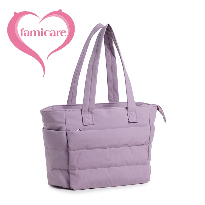 Elegante borsa tote da donna, borsa leggera in materiali soffici, perfetta per viaggi, lavoro, gite in spiaggia, sessioni in palestra, shopping