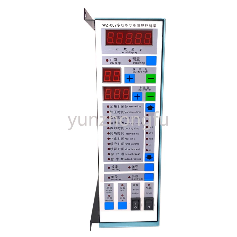 Wz-007 multi-section current spot welder controller Pneumatic spot welder control box resistance welding control box