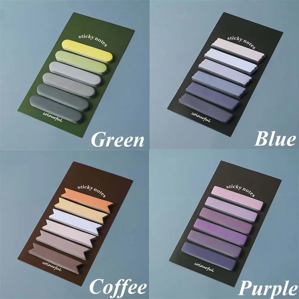 1 Pc Memo Pads Sticker Paper Index Stickers Message Notes Notepad Paper Portable Writing Pads Student Stationery