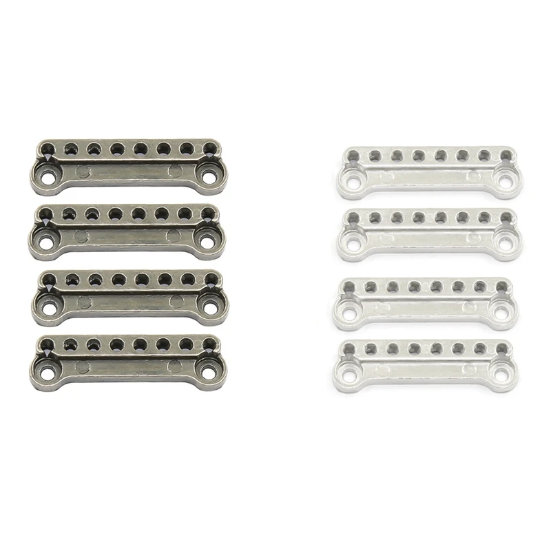 4Pc Metal Adjustable Shock Absorber Bracket Extender Seat For MN D90 MN-90 MN99S RC Car Upgrade Parts Accessories