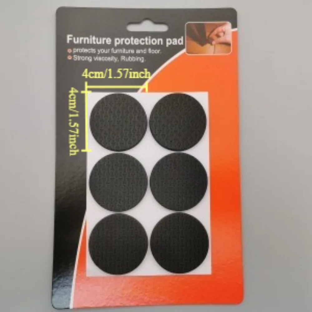 1 Pack Table Leg Mat Protector Non Slip Sticker Pads for Chair Sofa Feet Round Square Floor Protector