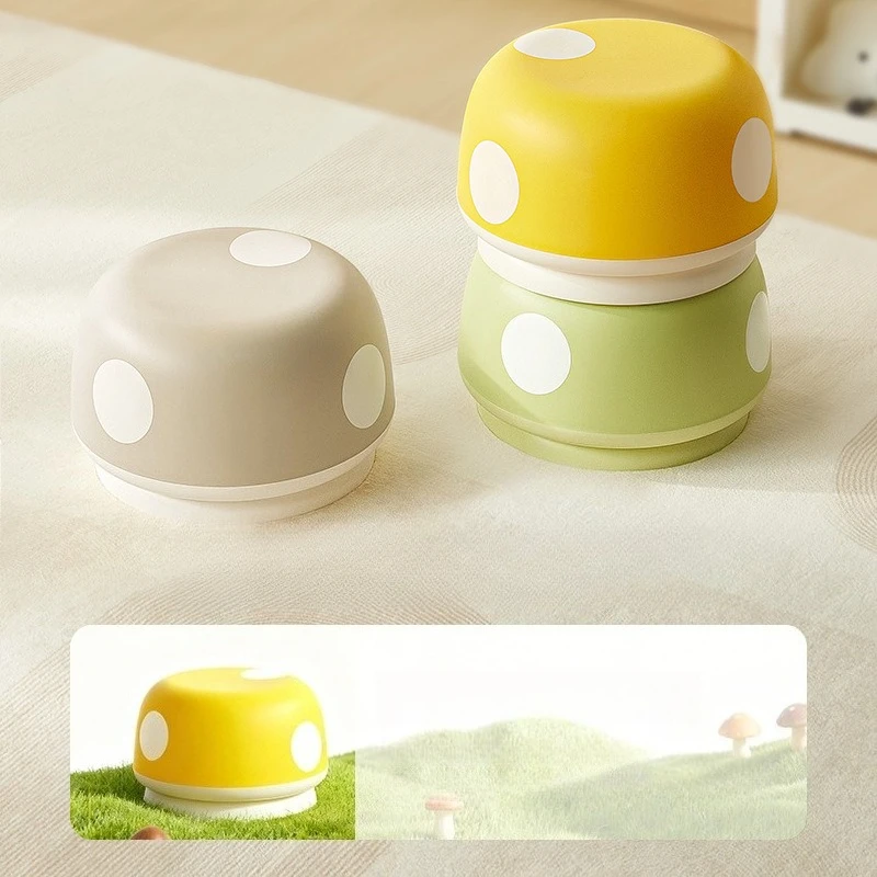 Simple Mushroom Shaped Children's Stool Adult Shoe Changing Stool Home Living Room Cartoon Bathroom Anti Slip Toilet Stool