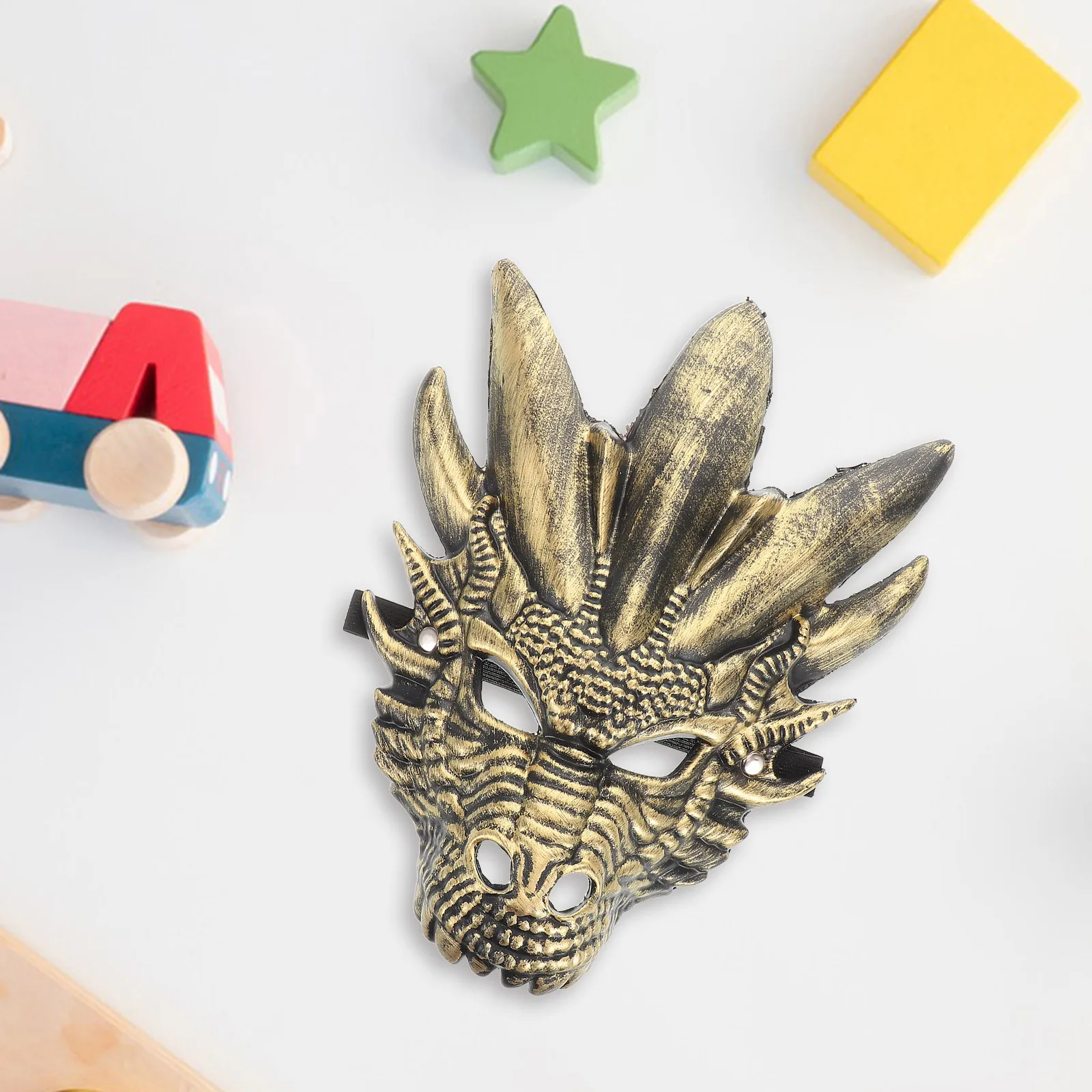 

Dragon Mask 3d Animal Dino Plastic Cosplay Costume Props Head Child