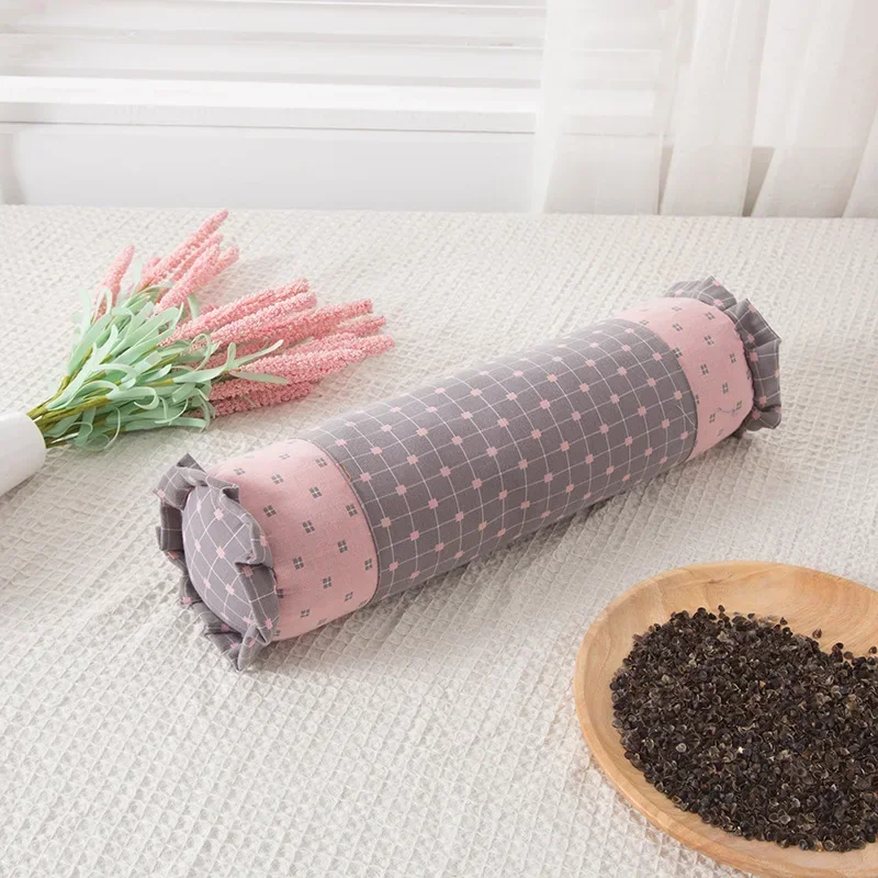 10x38cm Chinese Classical Flower Pattern Long Cylindrical Pillow Sofa Candy Shaped Cushion Cover Backrest Waist Pillow image 6