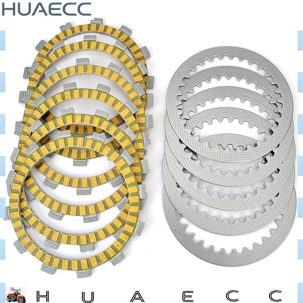 Clutch Friction Plates Disc for Suzuki DR200 G/H/J DF200 EV/EW/EY RV200 K2/K3 GSF250 GSX250 GSXR250 CK 21451-28000 21451-01B40