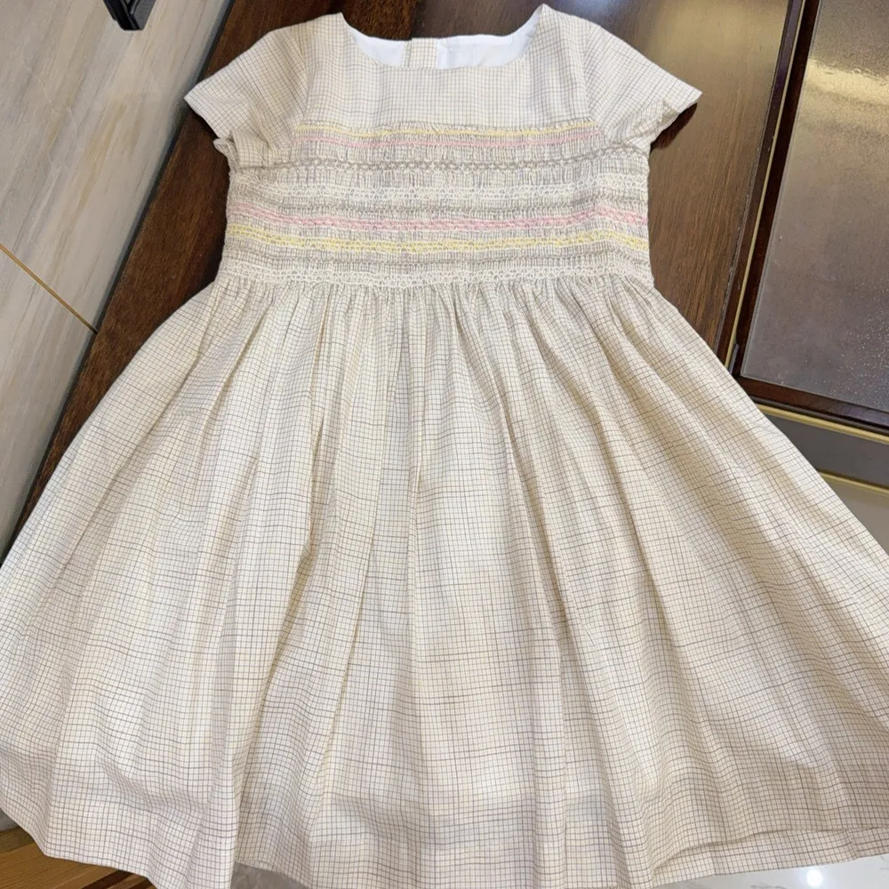 summer dresses kids clothes girls Hand embroidered dress Farmer's dress teen girl clothes princess dress