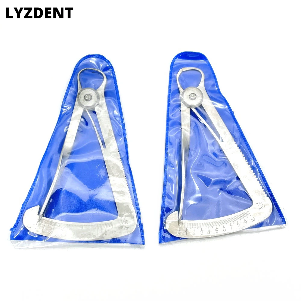 LYZDENT 1pc Dental Gauge Caliper dentist Tools Dental Caliper For Metal / Wax Dental Lab Materials Tool