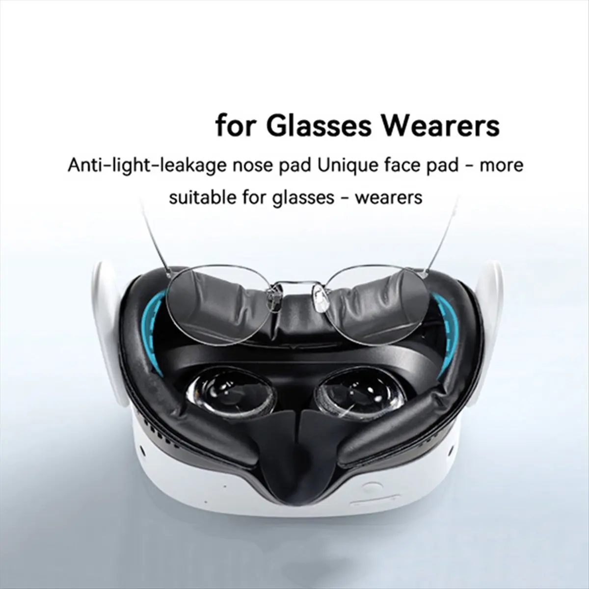 《Factory Direct》 Face Mask Cover for 3S PU Lightproof Comfortable Mask Face Cover VR Game Accessories