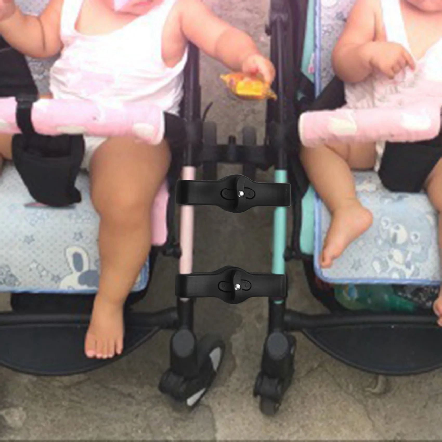 

WOWFU-6Pcs Coupler Bush Insert Into The Strollers For Baby Yoya Stroller Connector Adapter Make YOYO Into Pram Twins