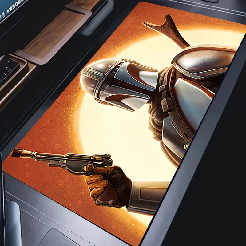 

Mousepad Star Wars The Mandalorian PC Accessories Gaming mats Xxl Mouse Pad Rubber Extended Pad Large Mouse Mat Office Desk Mat