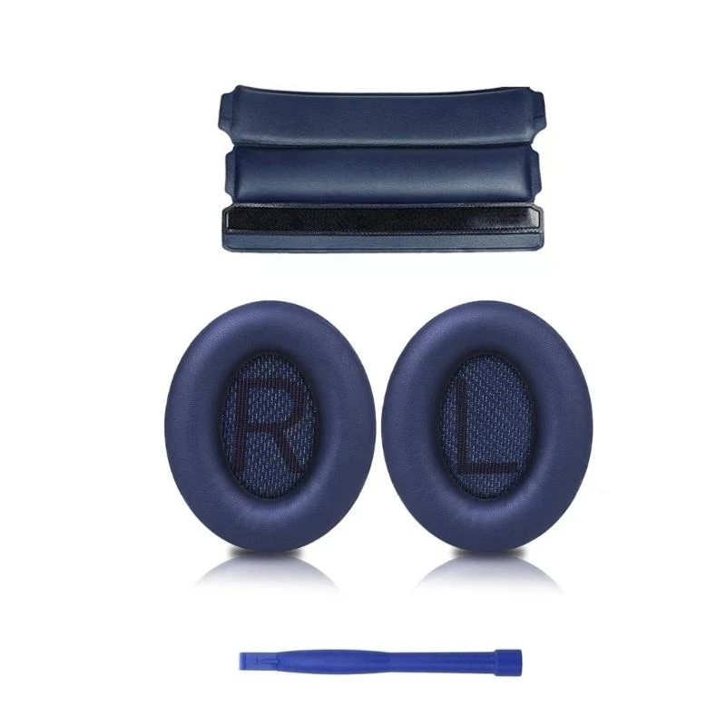 Langlebige Ohrpolster, Kopfbandkissen für QC35/QC35ii Headset-Ohrpolster, Ohrenschützer E74A – Detail 1