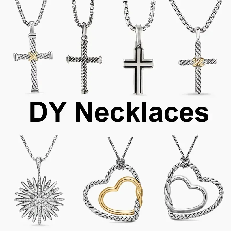 2024 Full Set Cross DY Women's Necklace